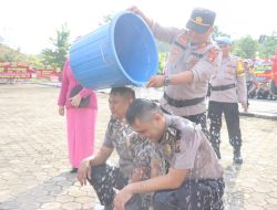 Sebanyak 18 Personil Polres PALI Naik Pangkat, Ini Kata Kapolres PALI