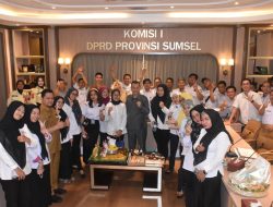 H Chairul S Matdiah Merayakan Ulang Tahun ke-60 dengan Sederhana di DPRD Sumsel