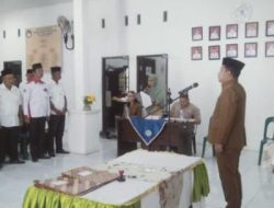 Camat Pulau Rakyat Asahan Lantik Anggota BPD