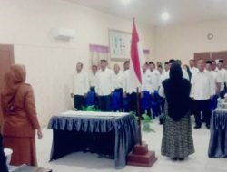 Camat Teluk Dalam Asahan Lantik BPD
