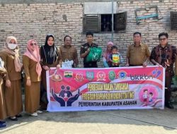 Camat Kota Kisaran Timur Asahan Kunjungi Warga Tak Mampu