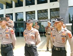 Cegah Anarkis Unjuk Rasa, 80 Personil Polres Tubaba Diterjunkan