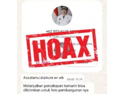 Waspadai Modus Baru Penipuan Mengatasnamakan Wakil Bupati Asahan