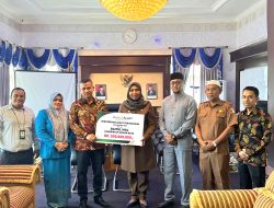 BMK Nagan Raya, Aceh Terima Zakat dari Perusahaan BAS