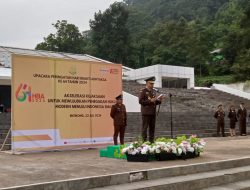 Puncak Peringatan Hari Bhakti Adhyaksa ke-64 Digelar di Pasar Baru Entikong