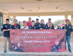 Ingat Sejarah Berdirinya PDI Perjuangan pada Persitiwa Kudatuli, REPDEM Ziarahi Korban Jiwa