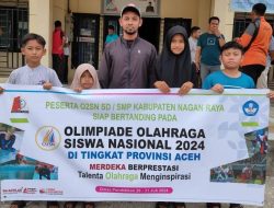 SDN Karang Anyar Kirim Empat Siswa ke O2SN Tingkat Provinsi Aceh 2024