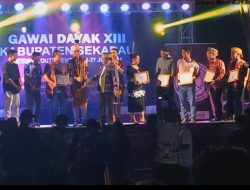 Bupati Sekadau Tutup Rangkaian Gawai Dayak XIII Tahun 2024