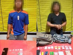 Polsek Tumbang Titi, Ketapang Tangkap Dua Orang Bandar Narkoba di Sungai Melayu