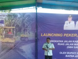 Proyek Pembangunan Jalan Mandala 1 di Kabupaten Sekadau Diluncurkan