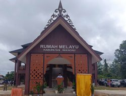 Bupati Sekadau Resmikan Rumah Adat Melayu, Simbol Budaya dan Warisan Nenek Moyang