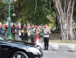 Kapolresta Yogyakarta Lakukan Pengamanan Kunjungan Wakil Presiden RI