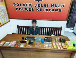 Bandar Narkoba kembali Ditangkap Polsek Jelai Hulu Ketapang, Berhasil diamankan Sabu 37.32 Gram