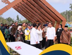 Menteri AHY Berkeliling IKN Bersama Presiden, Wapres RI, dan Menteri KIM Meninjau Embung hingga Sumbu Kebangsaan
