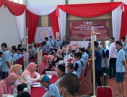 Peringati Hari Pengayoman ke- 79, Lapas Singkawang Gandeng Dinkes Gelar Pemeriksaan Warga Binaan