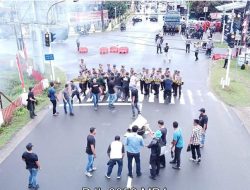 Polres Ketapang Latihan Pengamanan  Pilkada Ketapang 2024