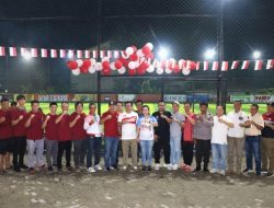 Pertama di Singkawang, Lapangan Mini Soccer Red Rooster Diresmikan