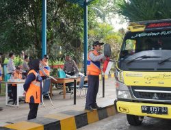 UPPKB Sosok Sanggau Razia Serentak Kendaraan Bermuatan