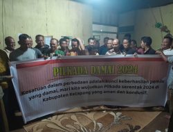 Warga Singkup Kabupaten Ketapang Siap Sukseskan Pilkada 2024