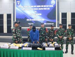 Ribuan Pil Ekstasi Disita Satgas Pamtas Yonkav 12/BC di Perbatasan Bengkayang