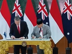 Menhan RI dan Menteri Pertahanan Australia Tandatangani Perjanjian Kerja Sama Pertahanan di Akmil