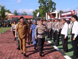 Polres Bengkayang Gelar Apel Pasukan Operasi Mantap Praja Kapuas 2024