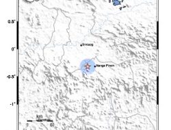Gempa 3,5 M Guncang Nanga Kayan Melawi, Kalimantan Barat