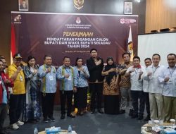 Aron dan Subandrio Resmi Mendaftar di KPU Sekadau untuk Maju Pilkada 2024