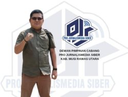 DPD PJS Sumsel Lebarkan Sayap, Kali Ini DPC PJS Musi Rawas Utara Resmi Terbentuk