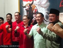 Sekretaris DPD PDI Perjuangan Sumsel Ilyas Panji Alam Tegaskan Semua Kader Wajib Memenangkan Ratu Dewa dan Prima Salam di Pilwako Palembang 2024