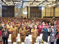 Pj Ketua TP PKK Sumsel Melza Elen Setiadi Hadiri Rakornas Posyandu 2024