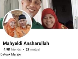 Pemprov Sumbar Minta Masyarakat Waspadai Pesan Penipuan dari Akun FB Bodong Atas Nama Gubernur Mahyeldi