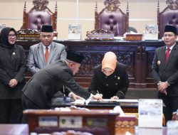 DPRD Sumsel Bersama Gubernur Sepakati KUA dan PPAS APBD Tahun Anggaran 2025