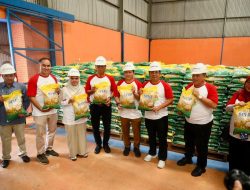 Pastikan Stok Beras Mencukupi, Pj Gubernur Elen Setiadi Dampingi Kepala Bapanas RI Tinjau Gudang Bulog dan Penggilingan Padi