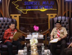 Pj Gubernur Elen Setiadi Dukung Digelarnya Apel Besar HUT Ke-63 Gerakan Pramuka Se-Sumsel