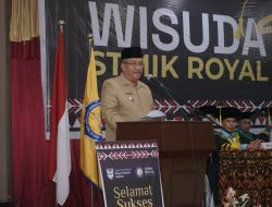 Pesan Wakil Bupati Asahan Dalam Wisuda Sarjana Angkatan-13 STMIK Royal Kisaran