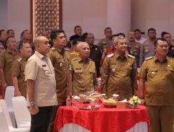 Bupati Asahan Menghadiri Pencanangan Gerakan Pembangunan Serentak se-Sumut