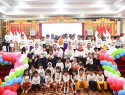 Hadiri Puncak HAN 2024, Pj Gubernur Elen Setiadi Tingkatkan Pemenuhan Hak-Hak Anak di Sumsel 