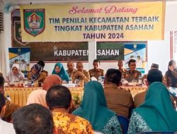 Tim Penilai Kecamatan Terbaik Asahan Berkunjung Ke Kecamatan Meranti