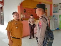 Camat Kota Kisaran Timur  Asahan Terima Kunjungan Kapolsek Kota Kisaran