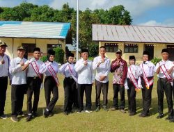 Upacara HUT ke-79 RI Terlaksana, Masyarakat Desa Terpencil dan Tertinggal di Ketapang Gembira