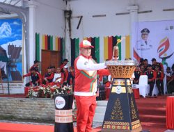 Pj Wali Kota Subulussalam Nyalakan Tungku Api PON XXI Aceh-Sumut