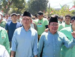Diantar Ribuan Simpatisan, Bakal Calon Luthfi-Wahid  Tebar Program Satu Miliar Satu Desa