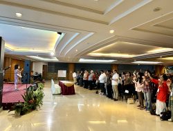 Persiapan Puncak Pelaksanaan “Doa Bagi Bangsa” Putaran ke-XII di Dome Mawar Saron