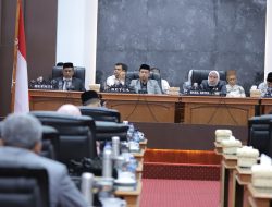 Paripurna DPRK Nagan Raya, Pansus Sampaikan Laporan Terkait Rancangan Qanun Perlindungan LP2B