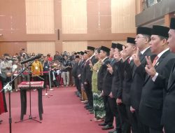Anggota DPRD Kota Palangka Raya Masa Bhakti 2024-2029 Resmi Dilantik