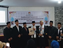Dinyatakan Lengkap KPU Ketapang Terima Berkas Pendaftaran Farhan-Leo