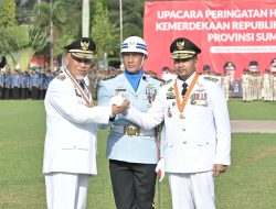Pimpin Upacara HUT RI ke-79 Tingkat Provinsi, Gubernur Sumbar Ingatkan Pentingnya Memperkokoh Persatuan dalam Menyongsong Indonesia Emas