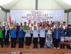 Diusung 9 Parpol, Paslon Petahana Aron-Subandrio Maju di Pilkada Sekadau 2024
