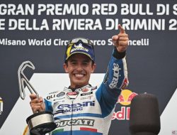 Marquez Rebut Kemenangan Dramatis di Misano Berkat Hujan